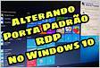 Abra a porta RDP no Windows 10